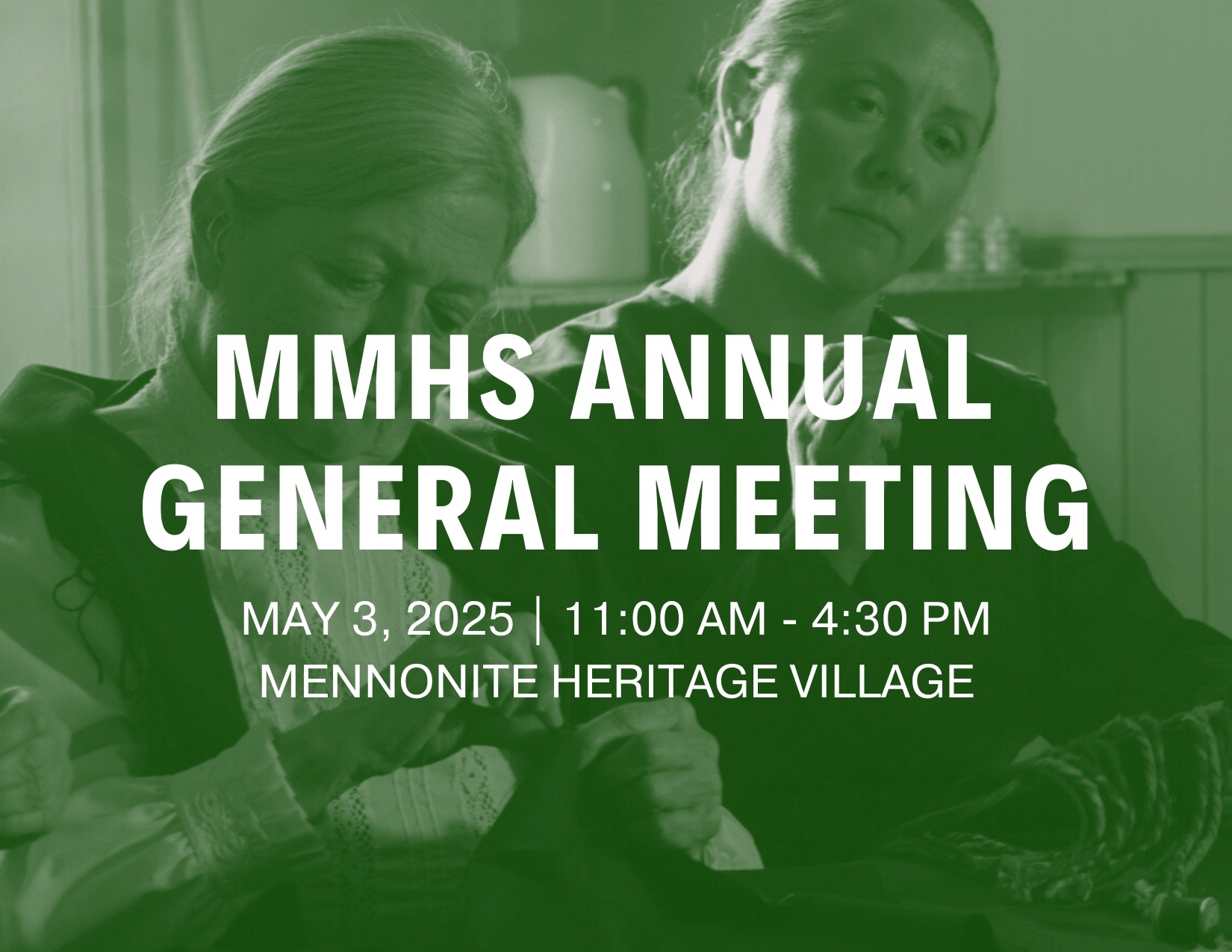 Annual General Meeting Manitoba Mennonite Historical Society